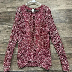 i jeans by Buffalo Red Crew & Scoop Necks Sweater